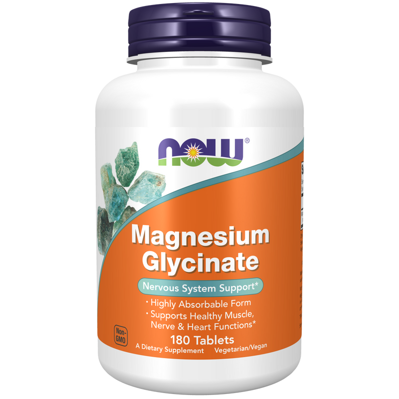 Glicinato de Magnesio 200 mg (180 tabs)