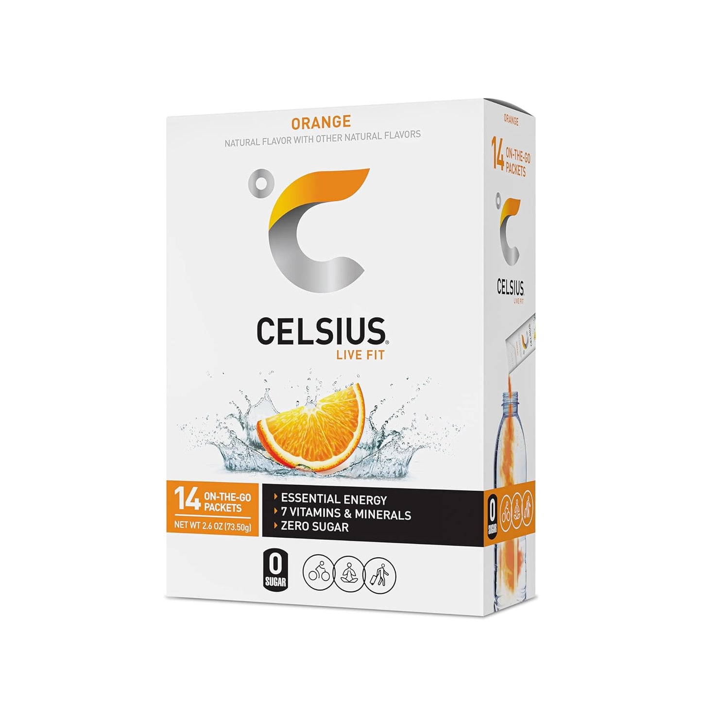 Celsius On-The-Go - Sobres en Polvo