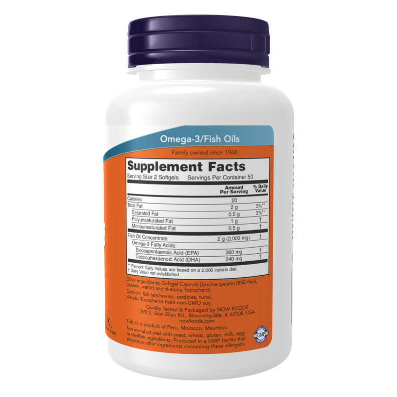 Omega 3 1,000 mg (100 softgels)