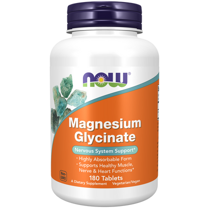 Glicinato de Magnesio 200 mg (180 tabs)