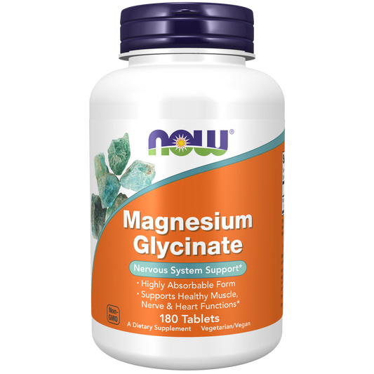 Glicinato de Magnesio 200 mg (180 tabs)