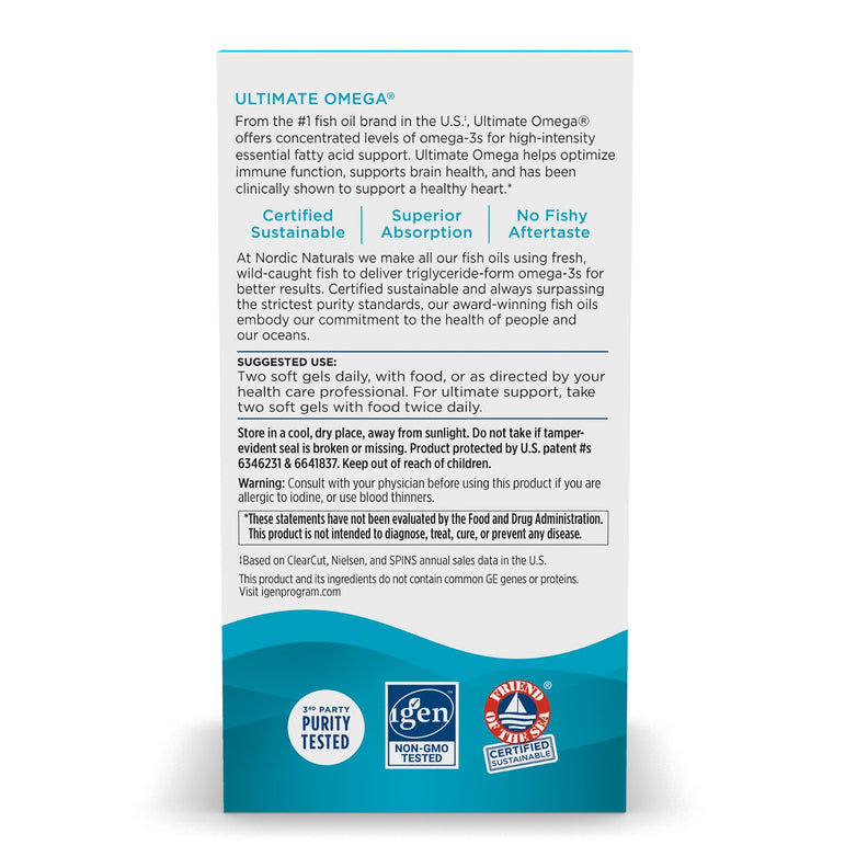 Ultimate Omega 650 EPA/450 DHA (60 softgels)