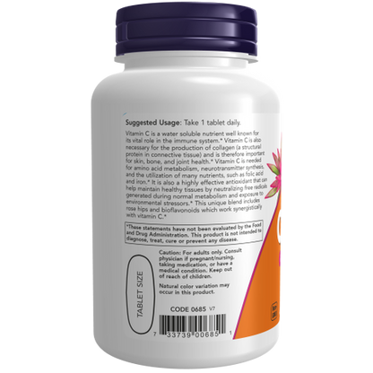 Vitamina C 1,000 mg (100 tabs)
