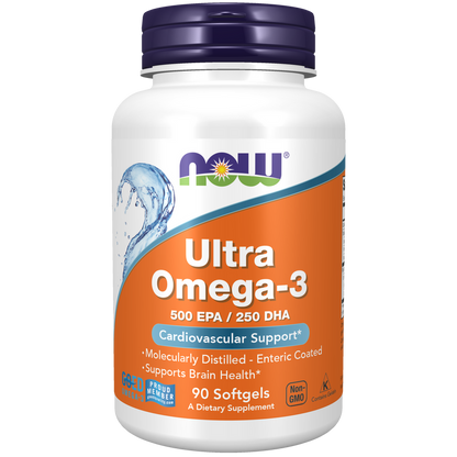 Ultra Omega 3 - 500 EPA/250 DHA (90 softgels)