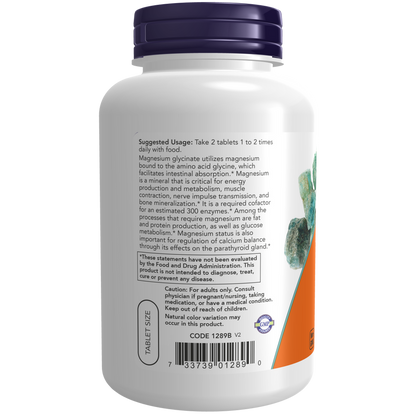 Glicinato de Magnesio 200 mg (180 tabs)